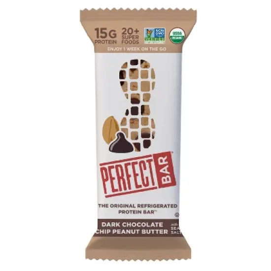 Perfect Bar Dark Chocolate Peanut Butter with Sea Salt - 2.3oz image {16}