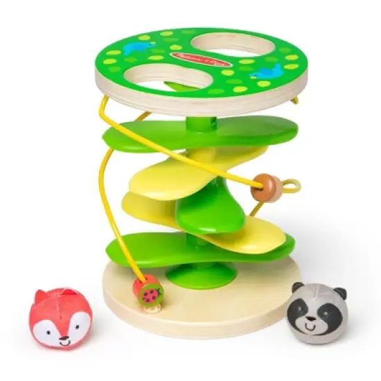 Melissa & Doug Rollables Treehouse Twirl Infant and Toddler Toy (3pc) image {3}