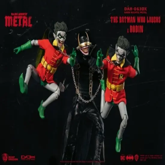 Dark Night Metal  The Batman Who Laughs with Robin(Dynamic 8ction Hero) image {2}