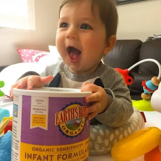 Earth's Best Organic Sensitivity Powder Infant Formula - 32oz image {3}