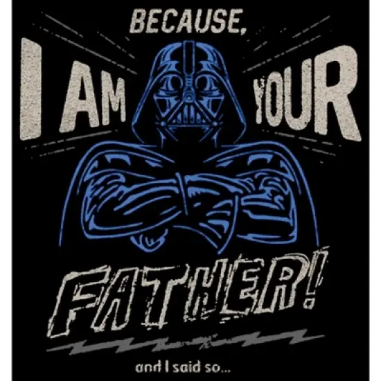 Men's Star Wars Father's Day Because I am Your Father and I Said So T-Shirt image {1}