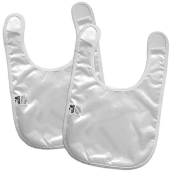 Baby Fanatic Officially Licensed Pink Unisex Cotton Baby Bibs 2 Pack -  NFL Chicago Bears image {1}
