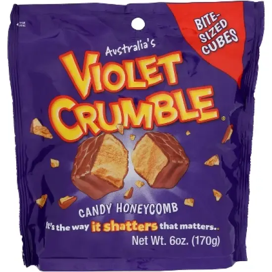Nestle Violet Crumble Bite-Sized Cubes - Case of 8 - 6 oz image {1}