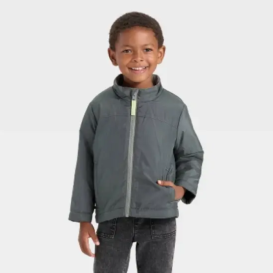 Toddler Boys' Camo 3-in-1 Snowplay Jacket - Cat & Jack&trade; Olive Green image {2}