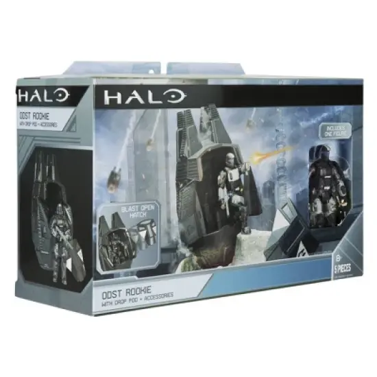 HALO ODST Rookie Action Figure with Drop Pod image {7}