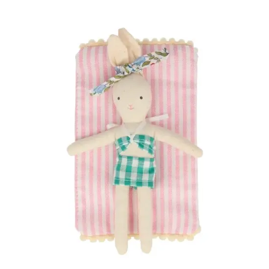 Meri Meri Caravan Bunny Mini Suitcase Doll (Pack of 1) image {3}