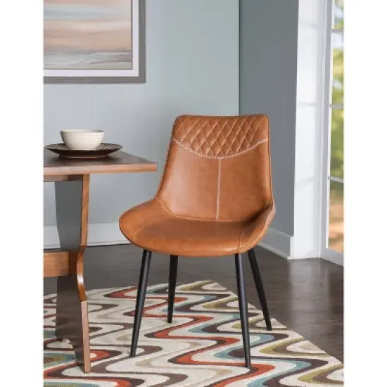 2pc Edler Dining Chairs - Linon image {7}