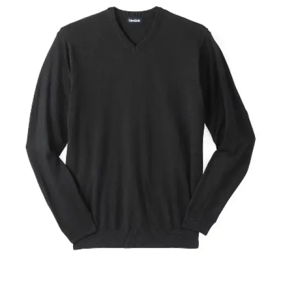 KingSize Men's Big & Tall Lightweight V-Neck Sweater image {3}