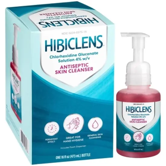 Hibiclens Antimicrobial Antiseptic Soap and Skin Cleanser with Foaming Pump - 16 fl oz image {11}
