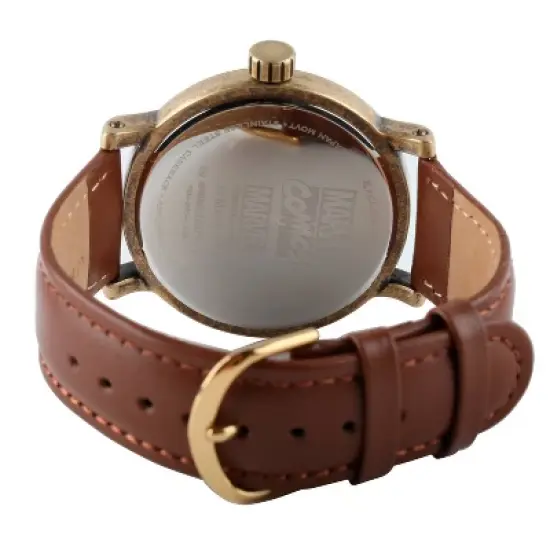 Men's Marvel Hulk Vintage Antique with Alloy Case - Brown image {2}