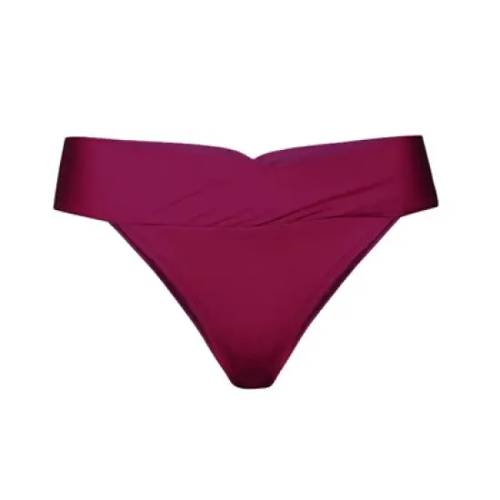 Women's Ally Crossover Bikini Bottom - MIGA Swimwear image {7}