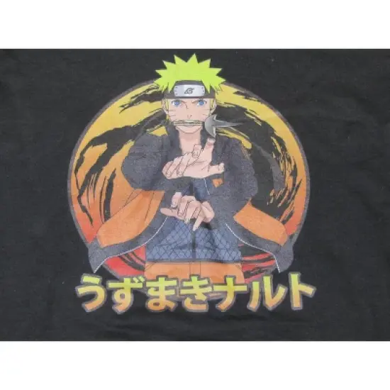 Naruto Shippuden Naruto Uzumaki Men's Black Sweatshirt image {1}