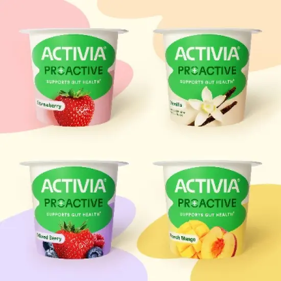 ACTIVIA Vanilla Probiotic Yogurt Cups - 21.2oz/4ct image {6}