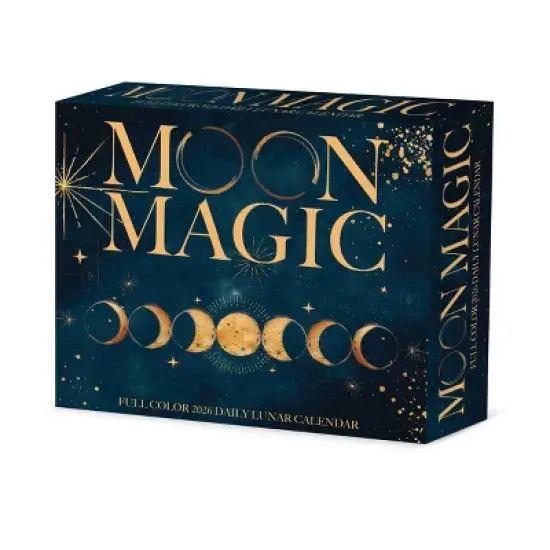 Willow Creek Press 5"x6.25" 2026 Moon Magic Box Calendar image {6}