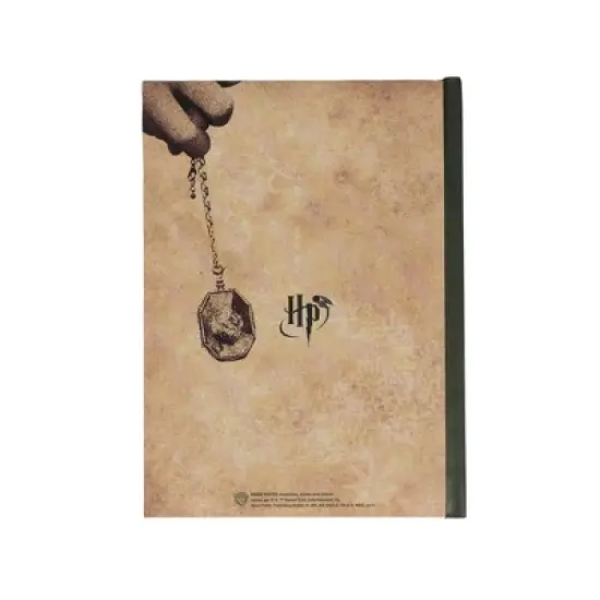 SD Toys Harry Potter House Slytherin Light-Up Hardcover Notebook image {4}