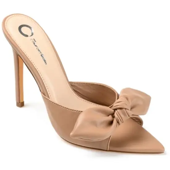 Journee Collection Womens Zelah Tru Comfort Foam Open Toe High Stiletto Pumps image {11}