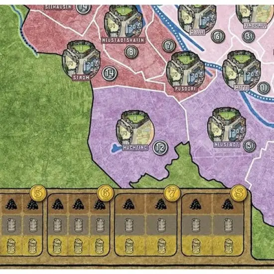 Rio Grande Games: Power Grid Bremen/Manhattan -Strategy Board Game, Ages 14+ image {1}