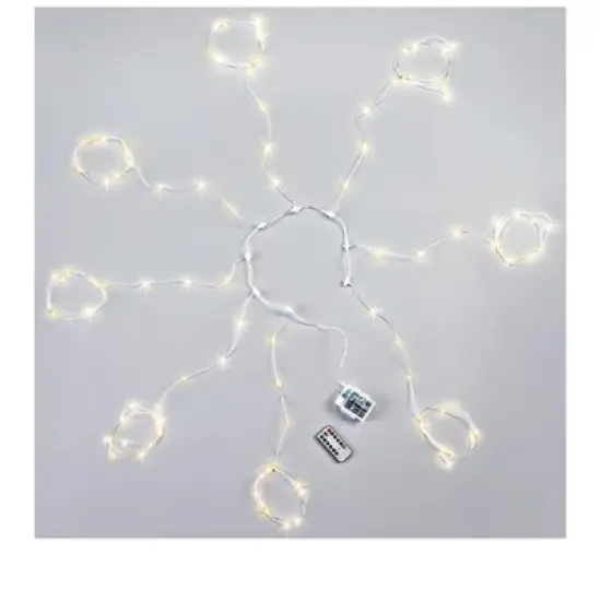 The Lakeside Collection 104 LED Umbrella Lights with Remote image {4}