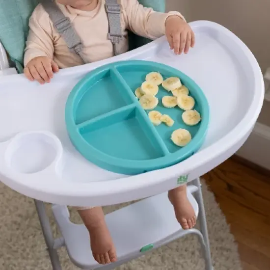 Ingenuity Twist & Dine Booster Seat Plates - Gray image {2}