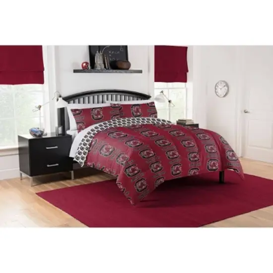 NCAA South Carolina Gamecocks Rotary Bed Set image {3}