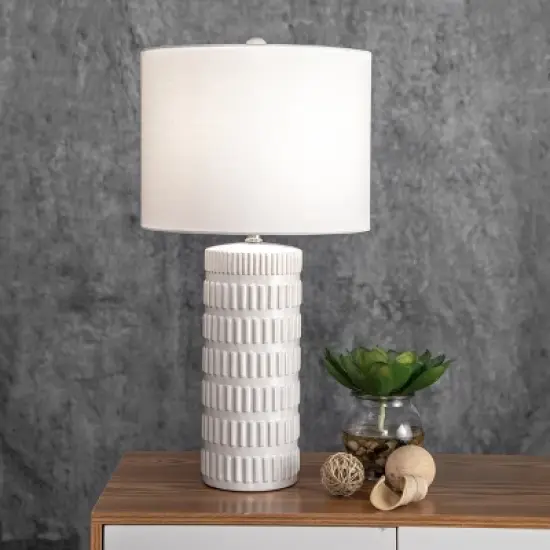 nuLOOM Franklin 25" Ceramic Table Lamp image {1}