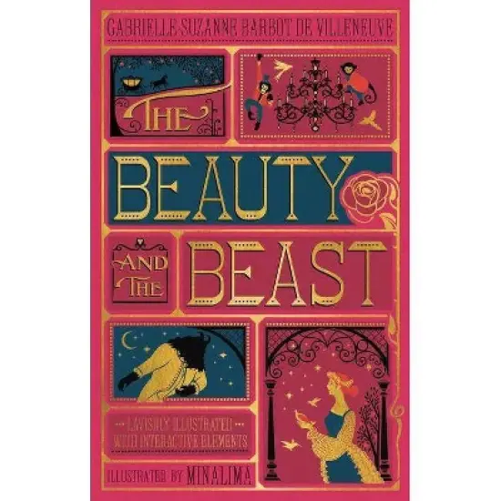 Beauty and the Beast, the (Minalima Edition) - by  Gabrielle-Suzanna Barbot de Villenueve (Hardcover) image {1}