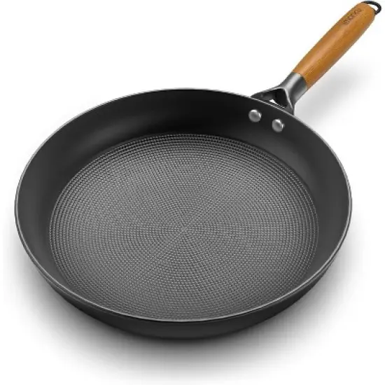 Frying Pan - 12inch Non Stick Frying Pan Honeycomb Cast Iron Skillets, Large Frying Pans Nonstick Dishwasher Safe, Oven Safe Kitchen Pans for Cooking image {6}