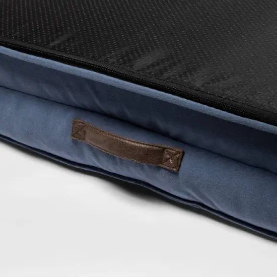 Sofa Bolster Dog Bed - Blue - Boots & Barkley&trade; image {2}