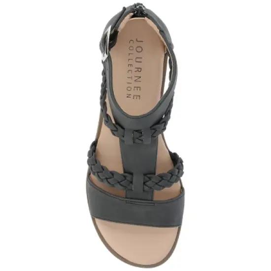 Journee Collection Womens Florence Tru Comfort Foam Gladiator Flat Sandals image {3}