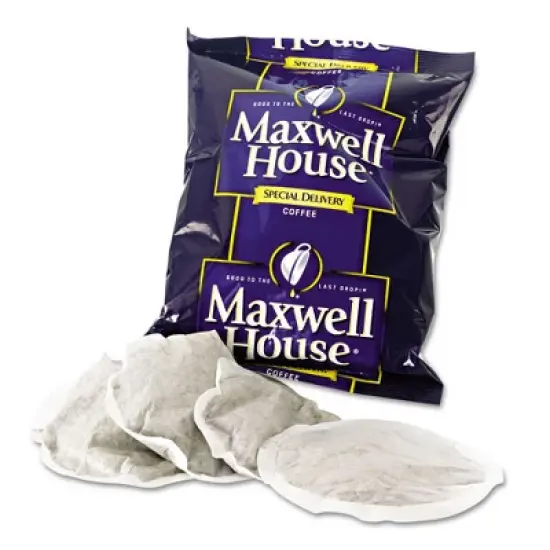 Maxwell House Coffee, Regular Ground, 1.2 oz Special Delivery Filter Pack, 42/Carton image {3}