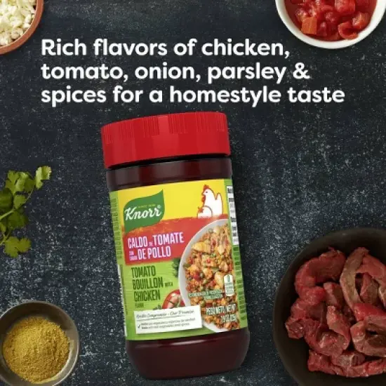 Knorr Granulated Tomato Chicken Bouillon - 7.9oz image {3}