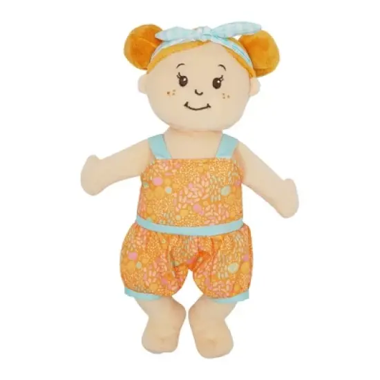 Manhattan Toy Wee Baby Stella Al Fresco 12" Soft Baby Doll Set for Toddlers 12 Months and Up image {12}