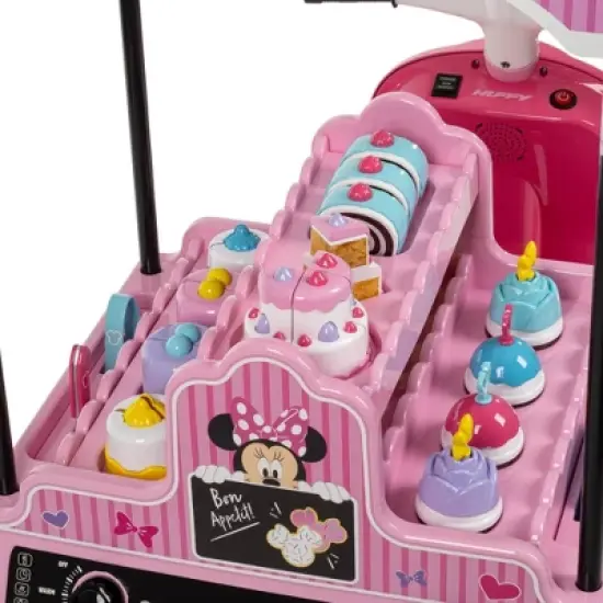 Huffy Disney Minnie Mouse Bakery Cart Battery Ride-On - 6V - Age 3+ - Pink image {6}