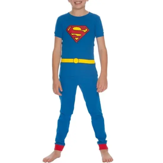 DC Comics Boys' Cast of Characters Pajama Set image {3}