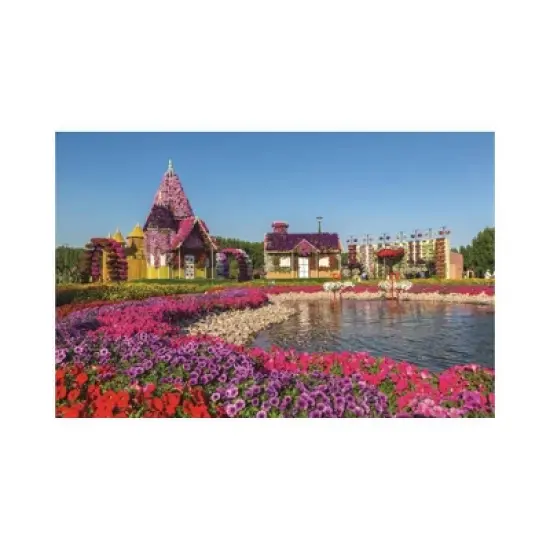 Wuundentoy Gold Edition: Miracle Garden Dubai Jigsaw Puzzle - 1500pc image {1}