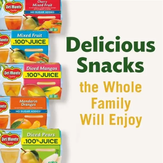 Del Monte Mandarin Oranges Fruit Cups image {2}