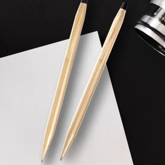Cross Classic Century 23KT Gold Plated Pen and Pencil Set image {4}
