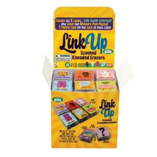 Geddes Link Up Scented Kneaded Erasers: Series One - 36 per display image {7}