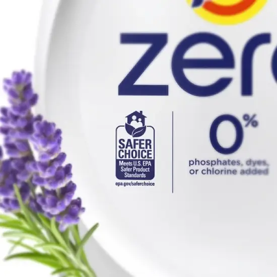 Tide Zero Soft Liquid Laundry Detergent - Lavender Scent image {3}