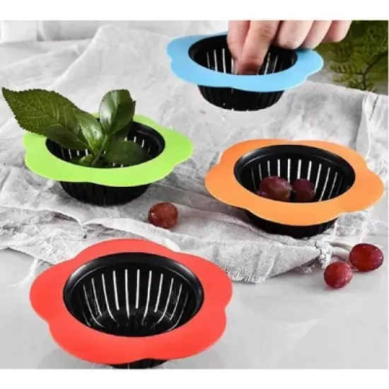 Kitcheniva 4.5'' Kitchen Sink Drain Strainer 4 Pcs image {1}