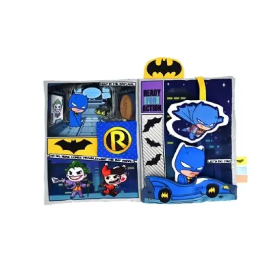 Warner Brothers Batman and DC Super Hero Deluxe Comic Soft Book - Brave Little Heroes image {2}