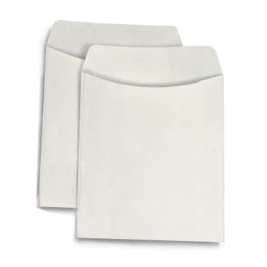 Hygloss Library Cards & Non-Adhesive Pockets Combo, White, 30 Each/60 Pieces Per Pack, 3 Packs image {2}