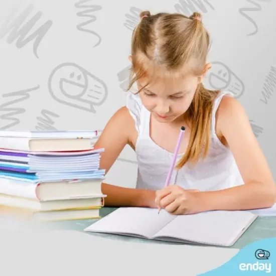 Enday Quad-Ruled Composition Notebook - 100 Sheets image {3}