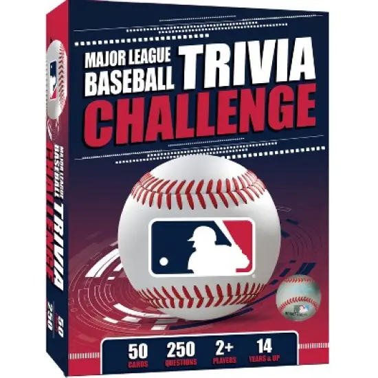 MasterPieces Officially Licensed MLB Trivia Challenge Card Game image {1}