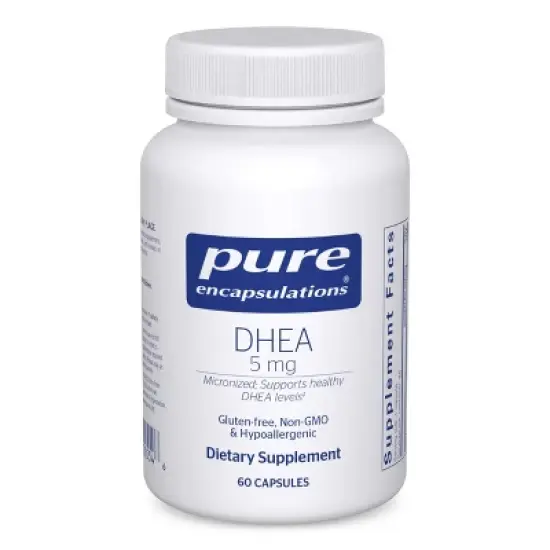 Pure Encapsulations DHEA 5 mg - Immune Support & Hormones Balance* - Micronized DHEA - Gluten Free & Vegan image {9}