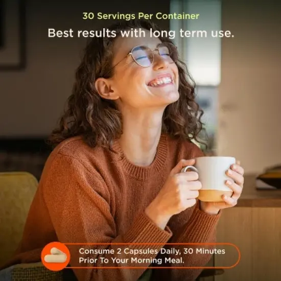 Genius Fat Burner &ndash; Thermogenic Weight Loss & Metabolism Support, Appetite Suppressant &ndash; 60 Caffeine-Free Veggie Pills image {4}