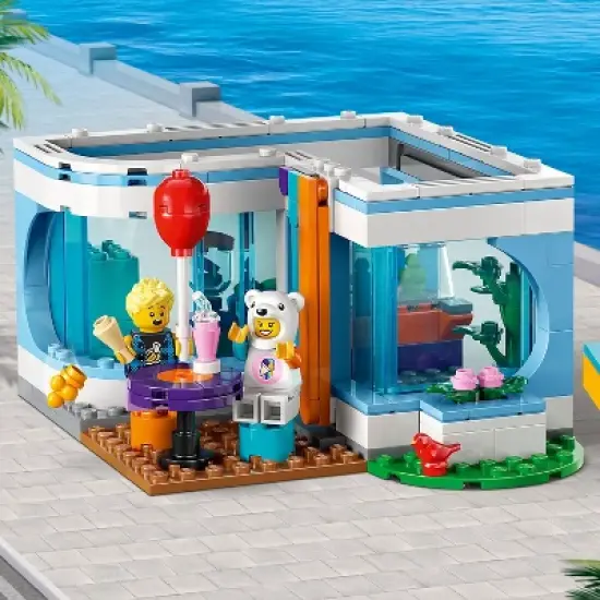 LEGO City Ice-Cream Shop Pretend Building Toy Set 60363 image {3}
