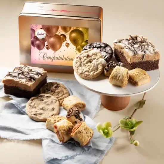 Thinking of You Gift Baskets, Cake and Cookies Gift Basket, Gourmet Gift Baskets For Friends, Relative, Father, Mens & Womens by Dulcet Gift Baskets image {16}