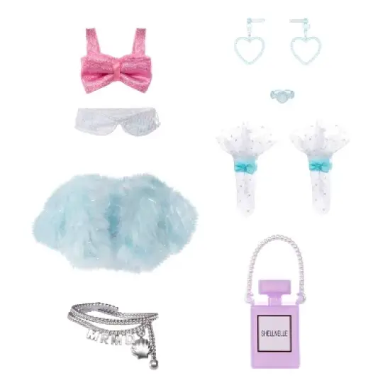 Mermaze Mermaidz Color Change Shellnelle Mermaid Fashion Doll with Accessories image {4}