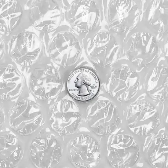 UOFFICE Roll of Medium Bubble Cushioning Wrap 24" Wide x 100' Long - with 5/16" Bubbles image {6}